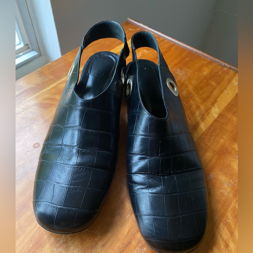 VINTAGE Tibi Low Slingback Mules SIZE 40 1/2 / 9.5-10US